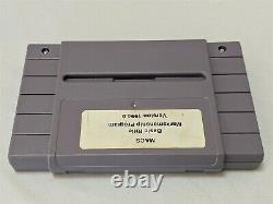 MACS Basic Rifle Marksmanship Version 1994.0 Super Nintendo SNES AUTHENTIC