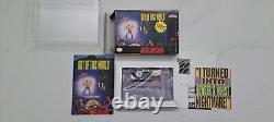 MINT Out of this World Super Nintendo SNES CIB