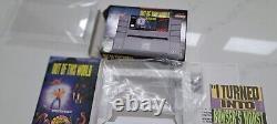 MINT Out of this World Super Nintendo SNES CIB