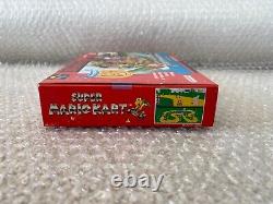 MINT Super Mario Kart Super Nintendo SNES PAL Boxed Complete CIB Collectors