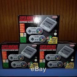 MODDED SNES Classic Mini EU 150+ Super Nintendo, SNES, GBA, & Genesis, Game Gear