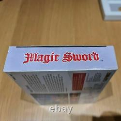 Magic Sword Super Nintendo Snes Pal Game Boxed Complete With Manual Free P&p