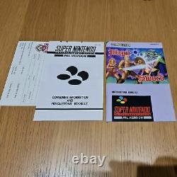 Magic Sword Super Nintendo Snes Pal Game Boxed Complete With Manual Free P&p