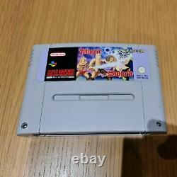 Magic Sword Super Nintendo Snes Pal Game Boxed Complete With Manual Free P&p