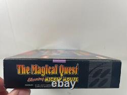 Magical Quest starring Mickey Mouse (Super Nintendo SNES, 1992) CIB Very Good