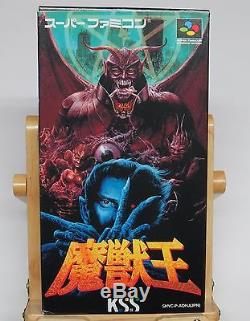 Majuu Ou Majyuuou Beast King King of Demons Oh ORIGINAL Game Super Famicom VGC