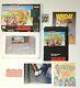 Mario Kart (super Nintendo, Snes) Complete Withinserts + Protector Authentic