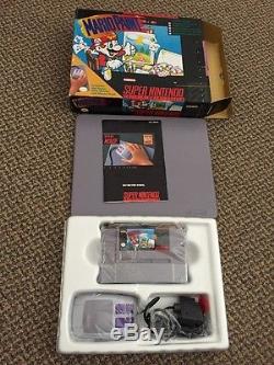 Mario Paint (Super Nintendo SNES, 1992) MINT CONDITION vtg Video Games Boxed Nes
