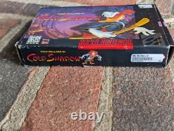 Maui Mallard Cold Shadow Super Nintendo SNES Complete CIB Tested & Working