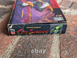 Maui Mallard Cold Shadow Super Nintendo SNES Complete CIB Tested & Working