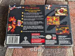 Maui Mallard Cold Shadow Super Nintendo SNES Complete CIB Tested & Working