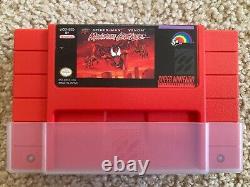 Maximum Carnage (Super Nintendo SNES) Complete with Ads