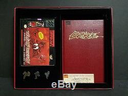 Maximum Carnage Super Nintendo SNES Limited Collector's Edition Big Box Nice