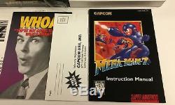 Mega Man 7 Super Nintendo SNES CIB 100% Complete Nr Mint Unplayed