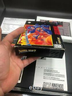 Mega Man 7 (Super Nintendo SNES) Complete CIB Nice