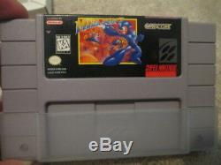 Mega Man 7 (Super Nintendo SNES) Complete CIB Nice