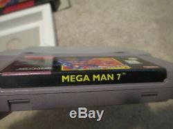 Mega Man 7 (Super Nintendo SNES) Complete CIB Nice