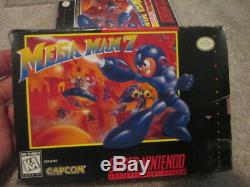 Mega Man 7 (Super Nintendo SNES) Complete CIB Nice