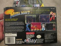 Mega Man 7 (Super Nintendo SNES) Complete CIB Nice