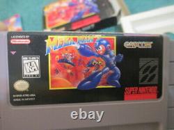 Mega Man 7 (Super Nintendo SNES) Complete CIB with Magazine + Poster