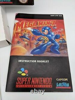 Mega Man 7 Super Nintendo SNES Genuine PAL Complete Rare Fast Free UK P&P