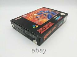 Mega Man 7 Super Nintendo SNES Genuine PAL Complete Rare Fast Free UK P&P