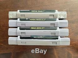 Mega Man Collection X X2 X3 7 Super Nintendo Snes Loose (game only) Rare