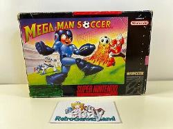 Mega Man Soccer NTSC SUA Super Nintendo SNES NO MANUAL Megaman