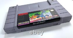 Mega Man Soccer SNES (Super Nintendo SNES) Game Only Tested Authentic