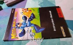 Mega Man Soccer Super Nintendo SNES CIB Complete in Box with Registration Card