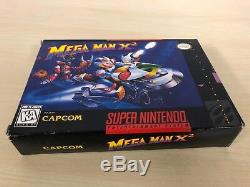Mega Man X2 Complete Super Nintendo CIB SNES Original Game MegaMan 2