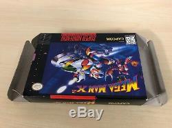 Mega Man X2 Complete Super Nintendo CIB SNES Original Game MegaMan 2