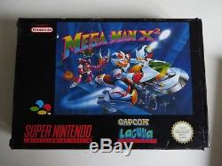 Mega Man X2 SNES Super Nintendo PAL EUR OVP CIB Megaman 100% original