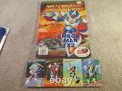 Mega Man X2 (Super Nintendo SNES) Complete CIB with Magazine + Poster + Cards