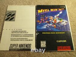 Mega Man X2 (Super Nintendo SNES) Complete CIB with Magazine + Poster + Cards