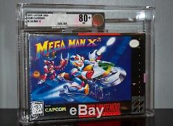 Mega Man X2 Vga 80+ Super Nintendo Snes Sealed New Rare