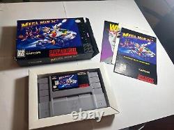 Mega Man X2 for Super Nintendo SNES With Manual CIB Complete Nice