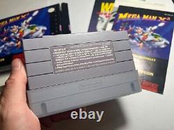 Mega Man X2 for Super Nintendo SNES With Manual CIB Complete Nice