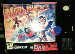 Mega Man X3 COMPLETE CIB Super Nintendo SNES Very Nice Capcom mmx3 with INSERTS