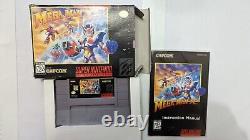 Mega Man X3 Megaman (Super Nintendo SNES 1997) COMPLETE CIB Authentic