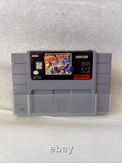 Mega Man X3 SNES Super Nintendo AUTHENTIC TESTED BAD LABEL READ