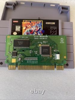 Mega Man X3 SNES Super Nintendo AUTHENTIC TESTED BAD LABEL READ