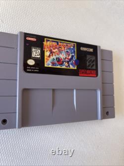 Mega Man X3 SNES Super Nintendo AUTHENTIC TESTED BAD LABEL READ