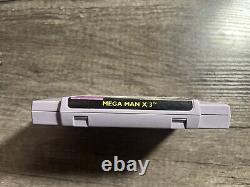 Mega Man X3 (Super Nintendo, 1996) Tested Authentic SNES Game Cartridge Only