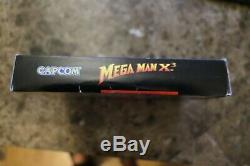 Mega Man X3 (Super Nintendo, SNES), 1995 Complete Box, Game, Tray, & Manual