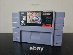 Mega Man X3 (Super Nintendo SNES, 1997) Authentic Cart Tested Board Pics
