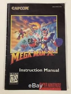 Mega Man X3 Super Nintendo SNES CIB 100% Complete Ex-NM Rare Condition Capcom