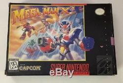 Mega Man X3 Super Nintendo SNES CIB 100% Complete Ex-NM Rare Condition Capcom