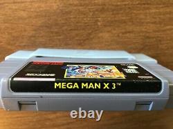 Mega Man X3 (Super Nintendo SNES) Complete CIB with Ads