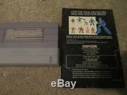 Mega Man X3 (Super Nintendo SNES) Complete CIB with Magazine Walkthrough + Ad